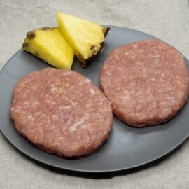 Hamburguesa de piña