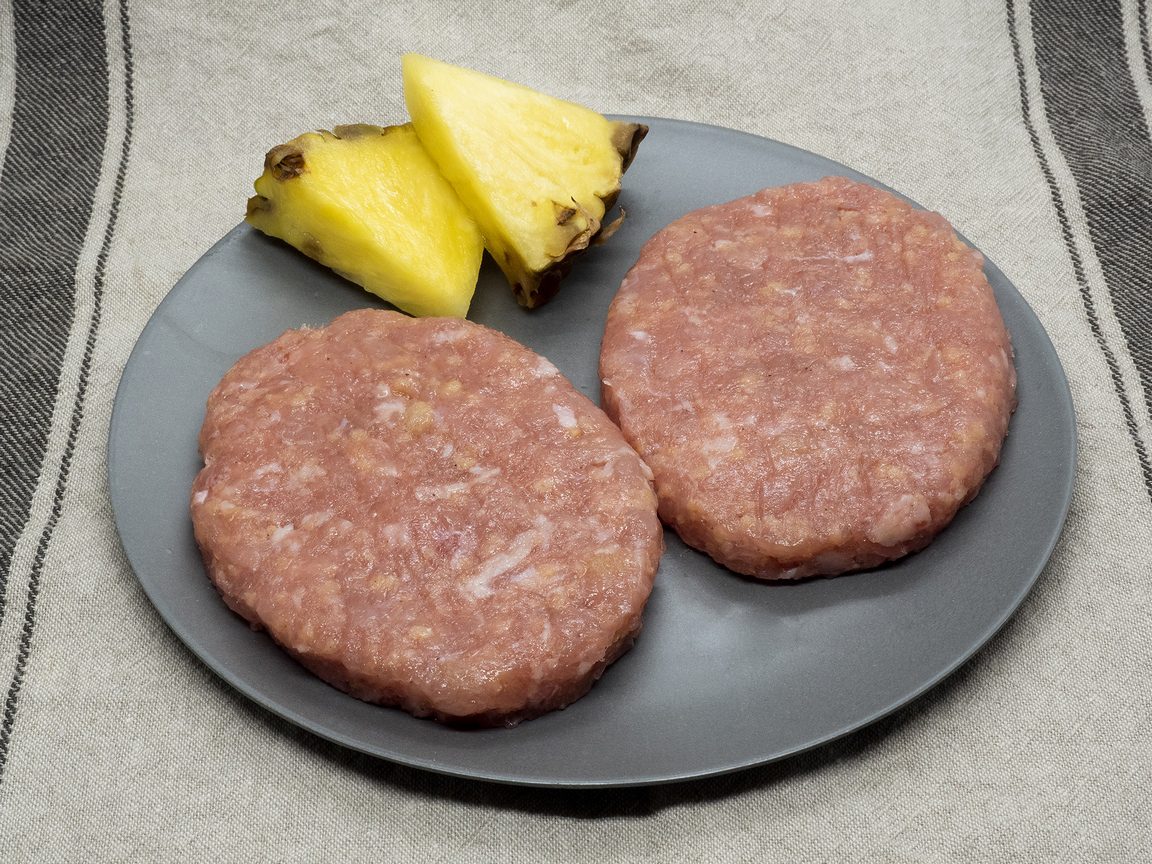 Hamburguesa de piña