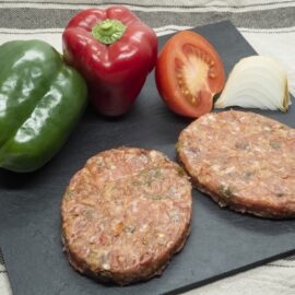 Hamburguesa de pisto