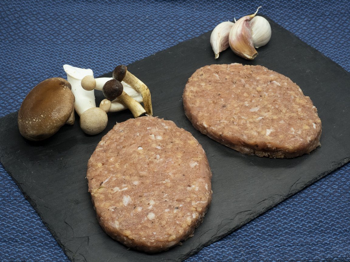 Hamburguesa de setas