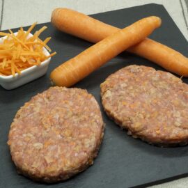 Hamburguesa de zanahoria